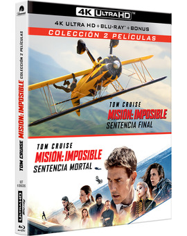 Pack Misión: Imposible Sentencia Mortal y Sentencia Final Ultra HD Blu-ray