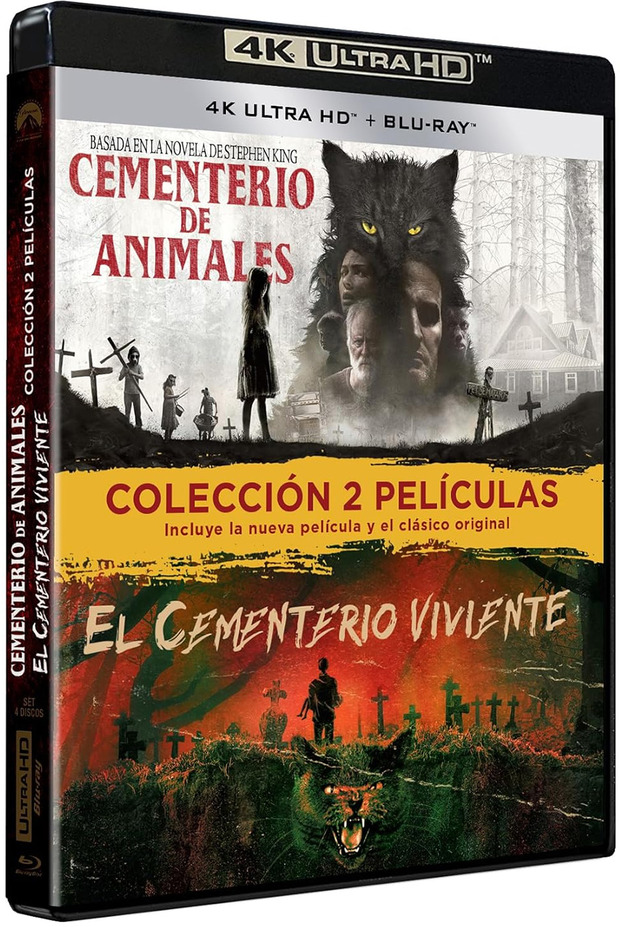 Pack El Cementerio Viviente + Cementerio de Animales Blu-ray