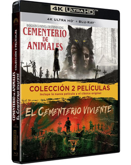 Pack El Cementerio Viviente + Cementerio de Animales Blu-ray