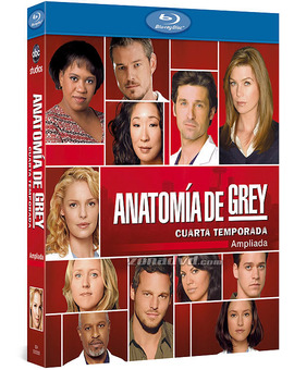 Anatomía de Grey - Cuarta Temporada Blu-ray