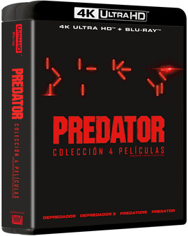 Predator - Colección 4 Películas Ultra HD Blu-ray 1