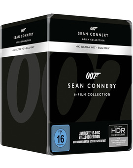 Sean Connery 6-Film Collection (James Bond) - Edición Limitada en UHD 4K
