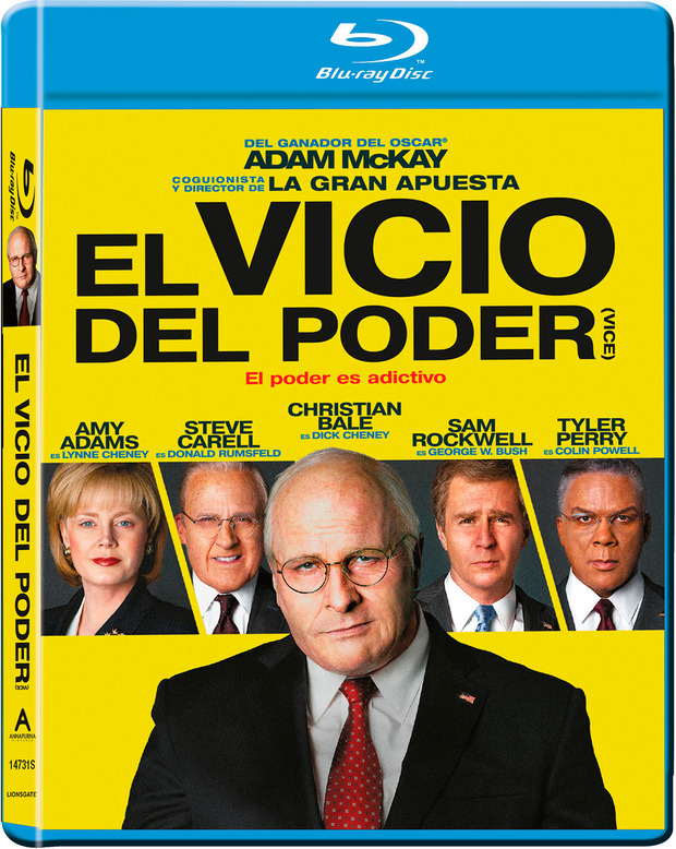 El Vicio del Poder Blu-ray