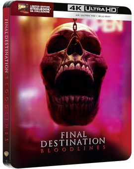 Destino Final: Lazos de Sangre en Steelbook en UHD 4K