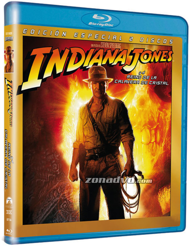 Indiana Jones y el Reino de la Calavera de Cristal Blu-ray