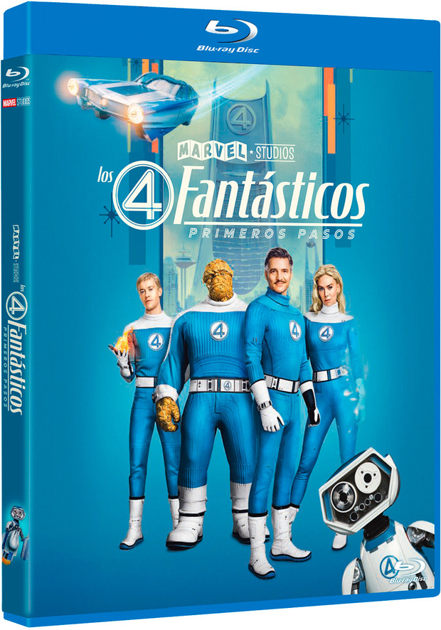carátula Los 4 Fantásticos: Primeros Pasos Blu-ray 1