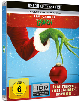 El Grinch en Steelbook en UHD 4K