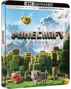 Una Película de Minecraft en Steelbook en UHD 4K