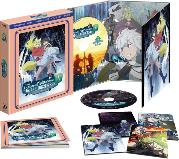 ¿Qué tiene de Malo intentar Ligar en una Mazmorra? Danmachi - Cuarta Temporada Parte 2 Blu-ray