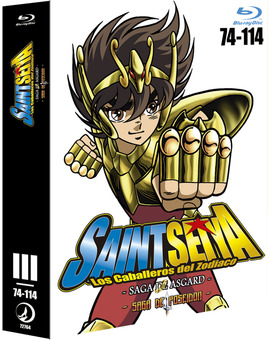 Los Caballeros del Zodiaco (Saint Seiya) - Cosmos Edition Box 2 - Saga del Santuario Parte 2 Blu-ray 1