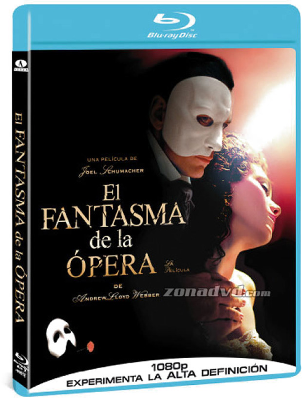 El Fantasma de la Ópera Blu-ray
