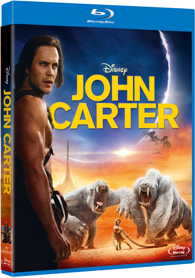 John Carter Blu-ray