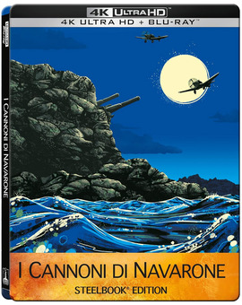 Los Cañones de Navarone en Steelbook en UHD 4K Los Cañones de Navarone en Steelbook en UHD 4K