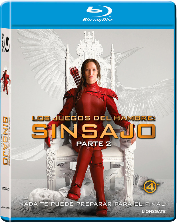 Los Juegos del Hambre: Sinsajo. Parte 2 Blu-ray