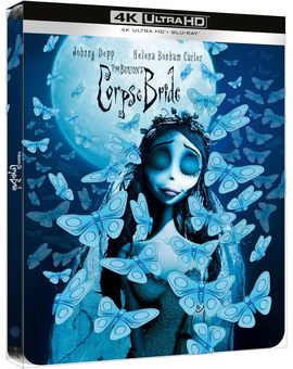La Novia Cadáver en Steelbook en UHD 4K