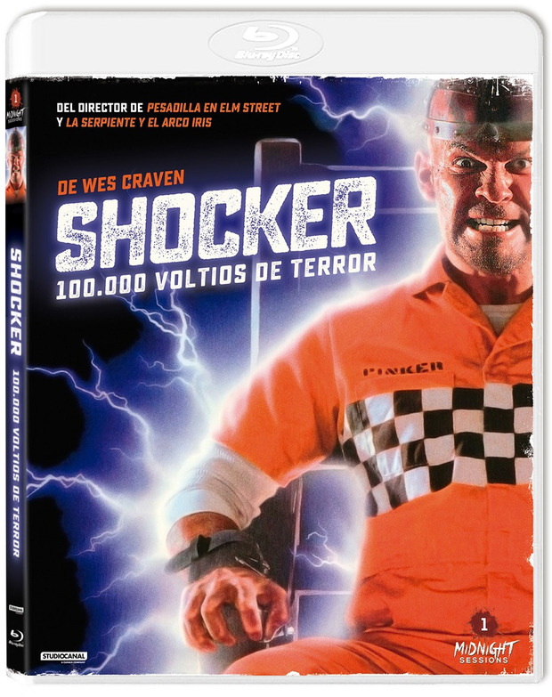 Shocker, 100.000 Voltios de Terror Blu-ray