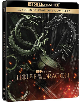 La Casa del Dragón - Segunda Temporada en Steelbook en UHD 4K La Casa del Dragón - Segunda Temporada en Steelbook en UHD 4K