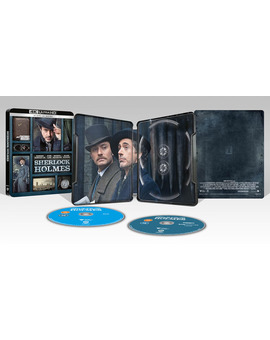 Sherlock Holmes en Steelbook en UHD 4K