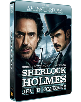 Sherlock Holmes: Juego de Sombras en Steelbook Sherlock Holmes: Juego de Sombras en Steelbook