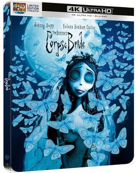 La Novia Cadáver en Steelbook en UHD 4K