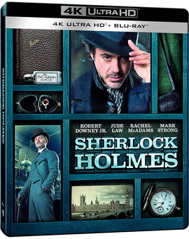 Sherlock Holmes en Steelbook en UHD 4K Sherlock Holmes en Steelbook en UHD 4K