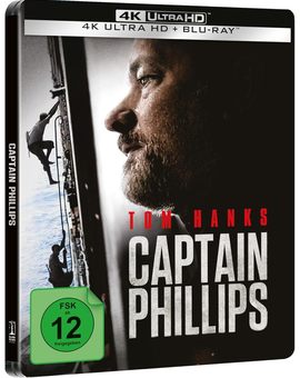 Capitán Phillips en Steelbook en UHD 4K