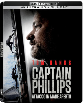 Capitán Phillips en Steelbook en UHD 4K