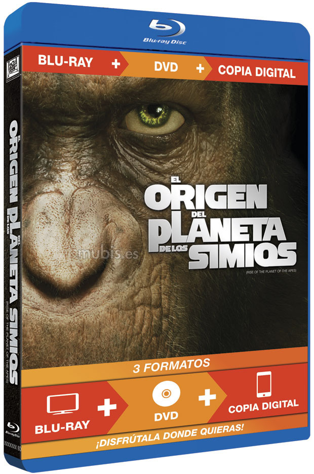 El Origen del Planeta de los Simios Blu-ray