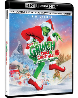El Grinch - 25º Aniversario en UHD 4K El Grinch - 25º Aniversario en UHD 4K