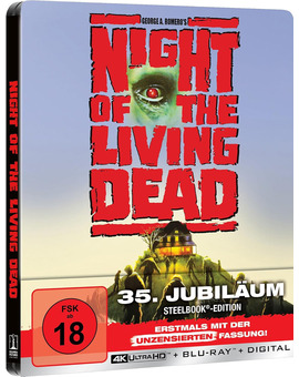 La Noche de los Muertos Vivientes en Steelbook en UHD 4K