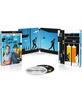 Atrápame si Puedes en Steelbook en UHD 4K