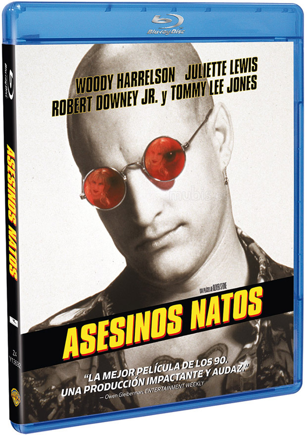 carátula Asesinos Natos Blu-ray 1