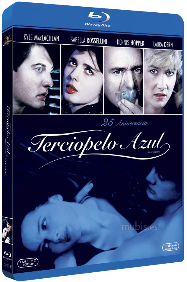 carátula Terciopelo Azul Blu-ray 1