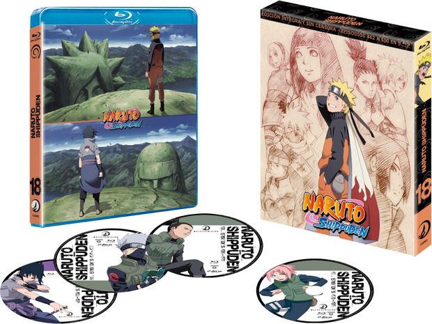 Naruto Shippuden - Box 18 (Edición Coleccionista) Blu-ray