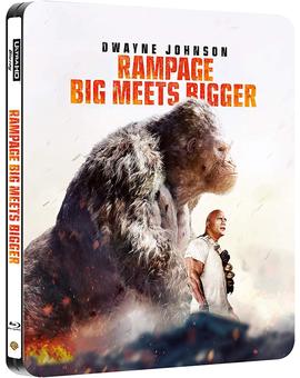 Proyecto Rampage en Steelbook en UHD 4K