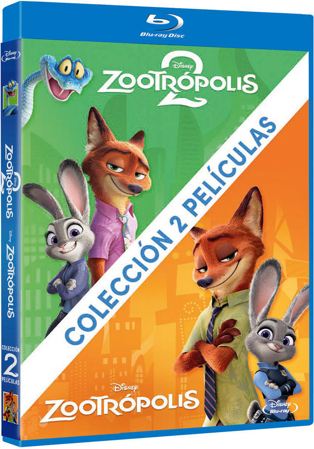 Zootrópolis - Colección 2 Películas Blu-ray