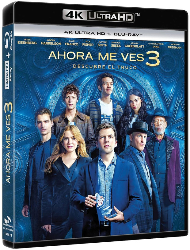 carátula Ahora me Ves 3 Ultra HD Blu-ray 1