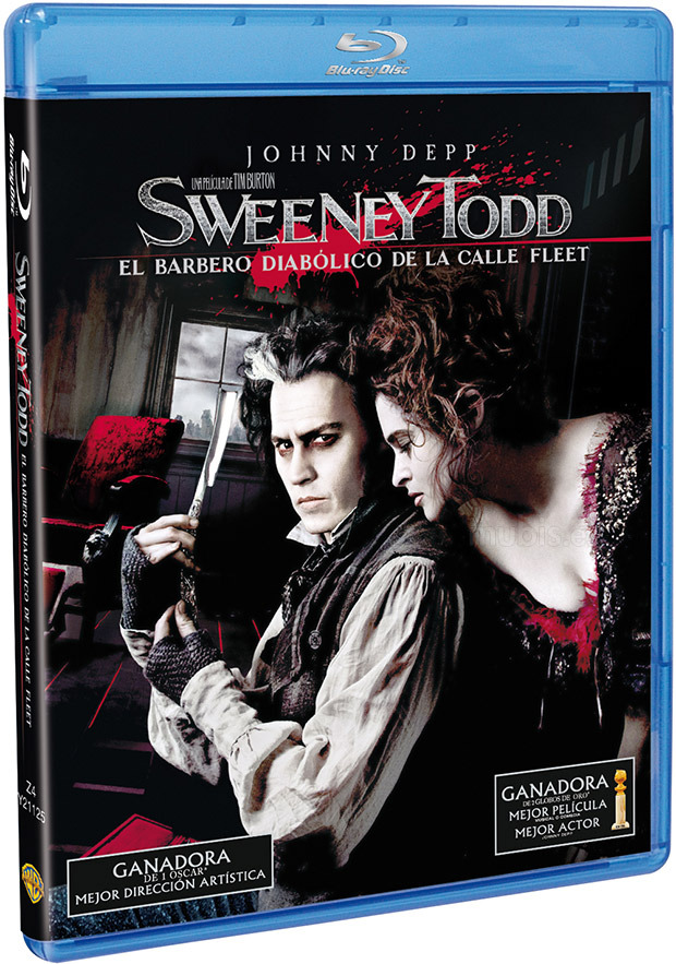 Sweeney Todd, El Barbero Diabólico de la Calle Fleet Blu-ray