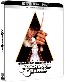 La Naranja Mecánica en Steelbook en UHD 4K