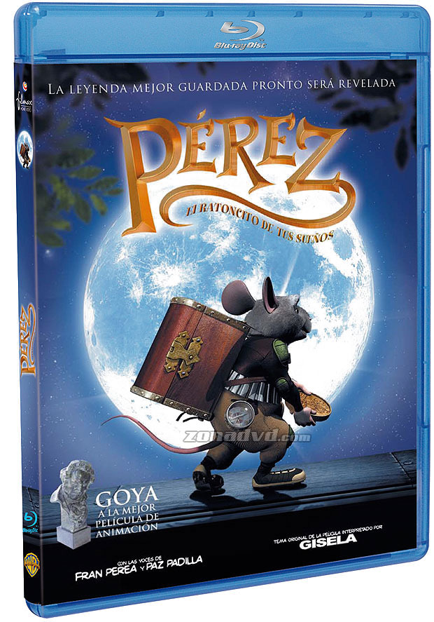 carátula Pérez, El Ratoncito de tus Sueños Blu-ray 1