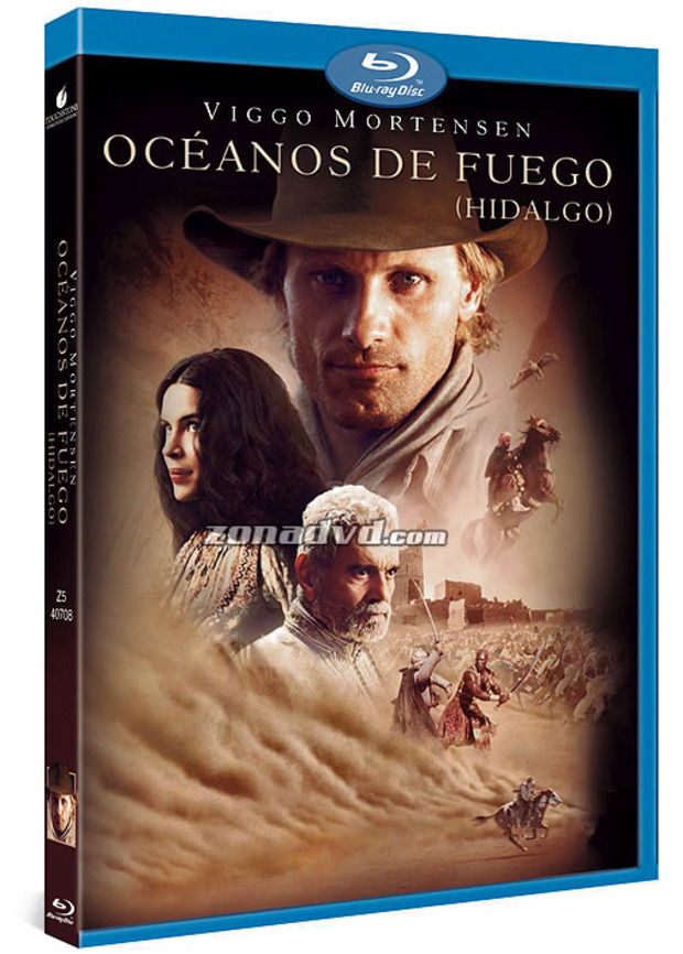 carátula Océanos de Fuego (Hidalgo) Blu-ray 1