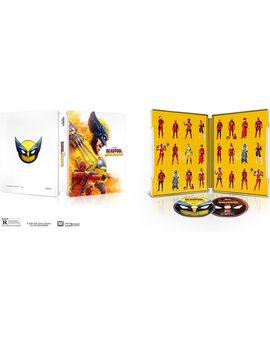 Deadpool y Lobezno en Steelbook en UHD 4K