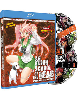 High School of the Dead - Volumen 3 Blu-ray