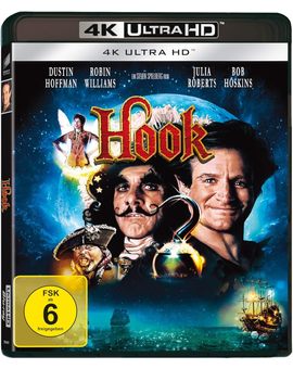 Hook (El Capitán Garfio) en UHD 4K