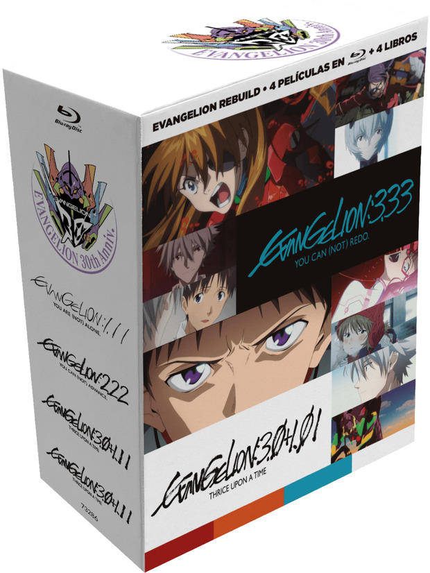 Evangelion Rebuild - 4 Películas Blu-ray