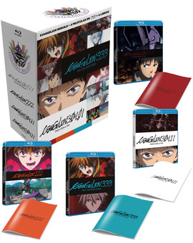 Evangelion Rebuild - 4 Películas Blu-ray 1