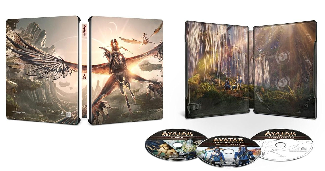Avatar: Fuego y Ceniza - Edici&oacute;n Met&aacute;lica Ultra HD Blu-ray