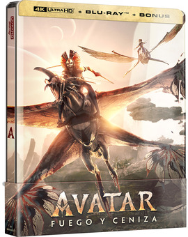 Avatar: Fuego y Ceniza - Edición Metálica Ultra HD Blu-ray 2