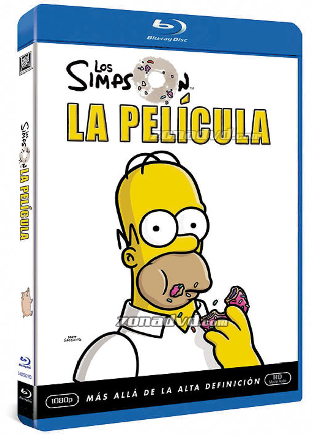 Los Simpson, La Película Blu-ray