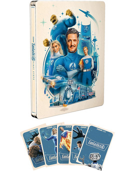 Los 4 Fantásticos: Primeros Pasos en Steelbook en UHD 4K
